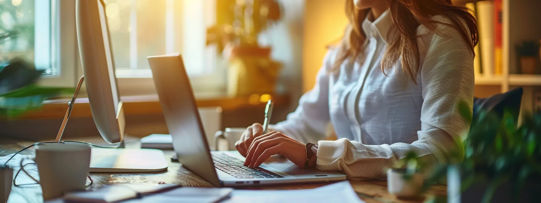 a person sitting at a computer, surrounded by open tabs of behavioral health therapist directories, local listings, and teletherapy options.