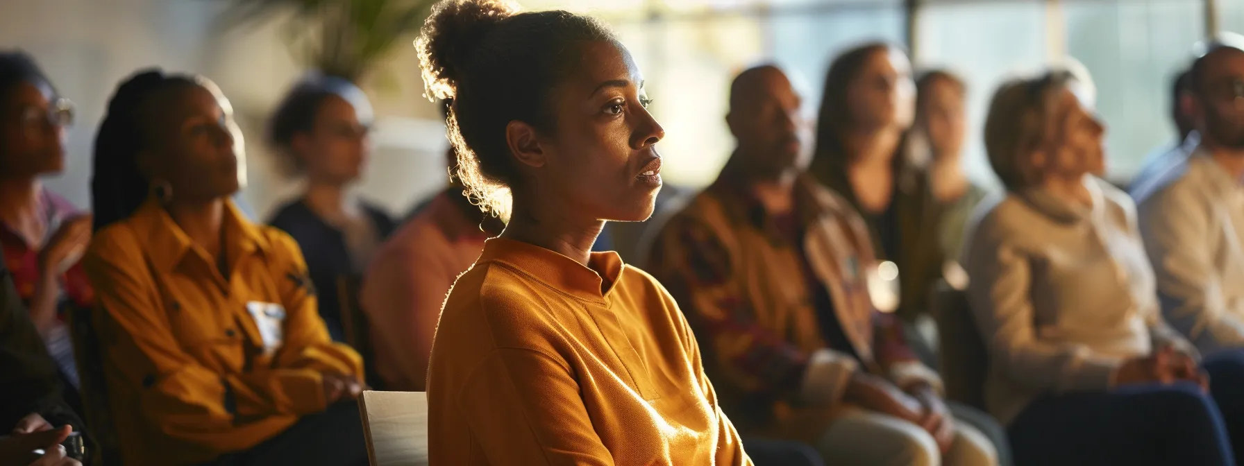 a vivid and impactful scene captures a diverse group of individuals, each displaying distinct early warning signs of serious health conditions, set against a backdrop of a community health awareness event under soft, warm lighting that emphasizes urgency and understanding.